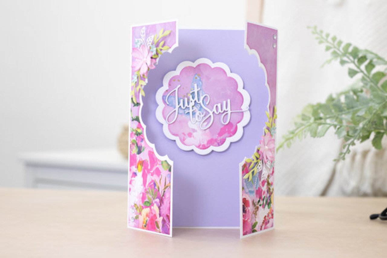 Gemini Layered Edge Gatefold Scalloped Circle Elements Dies (GEM-MD-ELE-SCIR)