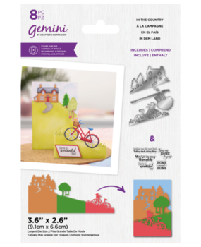 Gemini Zig Zag Scene Builder Stamp & Die In the Country (GEM-STD-ZZ3D-ITC) Gemini Zig Zag Scene Builder Stamp & Die In the Country (GEM-STD-ZZ3D-ITC)