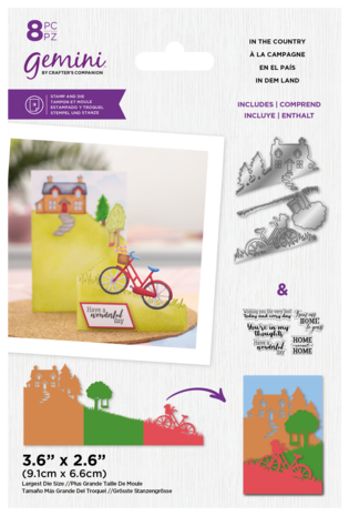 Gemini Zig Zag Scene Builder Stamp & Die In the Country (GEM-STD-ZZ3D-ITC) Gemini Zig Zag Scene Builder Stamp & Die In the Country (GEM-STD-ZZ3D-ITC)