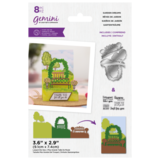 Gemini Zig Zag Scene Builder Stamp & Die Garden Dreams (GEM-STD-ZZ3D-GD)