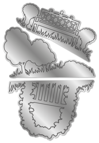 Gemini Zig Zag Scene Builder Stamp & Die Garden Dreams (GEM-STD-ZZ3D-GD) Gemini Zig Zag Scene Builder Stamp & Die Garden Dreams (GEM-STD-ZZ3D-GD)