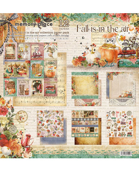 Memory Place Fall Is In The Air 12x12 Inch Paper Pack (MP-61029) Memory Place Fall Is In The Air 12x12 Inch Paper Pack (MP-61029)