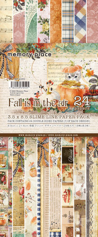Memory Place Fall Is In The Air Slimline Paper Pack (MP-61052) Memory Place Fall Is In The Air Slimline Paper Pack (MP-61052)