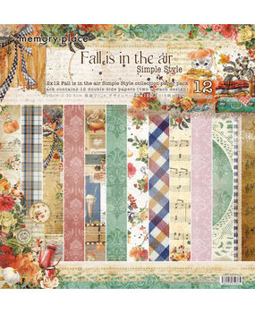 Memory Place Fall Is In The Air Simple Style 12x12 Inch Paper Pack (MP-61036) Memory Place Fall Is In The Air Simple Style 12x12 Inch Paper Pack (MP-61036)