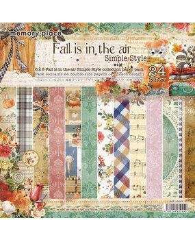 Memory Place Fall Is In The Air Simple Style 6x6 Inch Paper Pack (MP-61044) Memory Place Fall Is In The Air Simple Style 6x6 Inch Paper Pack (MP-61044)