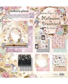 Memory Place Kawaii Paper Goods Halloween in Dreamland 12x12 Inch Paper Pack (MP-61027) Memory Place Kawaii Paper Goods Halloween in Dreamland 12x12 Inch Paper Pack (MP-61027)