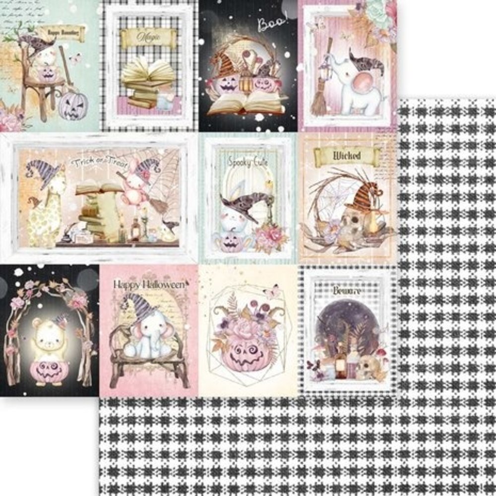 Memory Place Kawaii Paper Goods Halloween in Dreamland 12x12 Inch Paper Pack (MP-61027) Memory Place Kawaii Paper Goods Halloween in Dreamland 12x12 Inch Paper Pack (MP-61027)