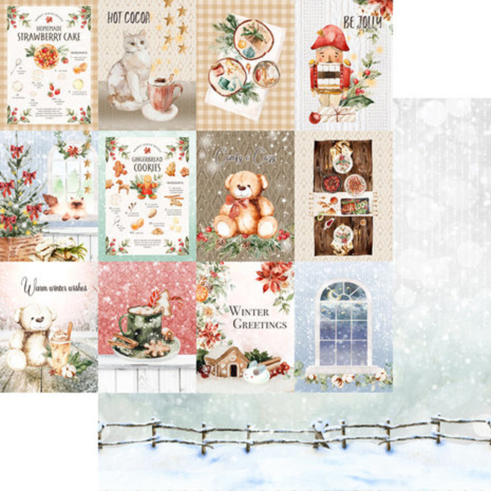 Memory Place Kawaii Paper Goods Home for the Holidays 12x12 Inch Paper Kit (MP-60677) Memory Place Kawaii Paper Goods Home for the Holidays 12x12 Inch Paper Kit (MP-60677)