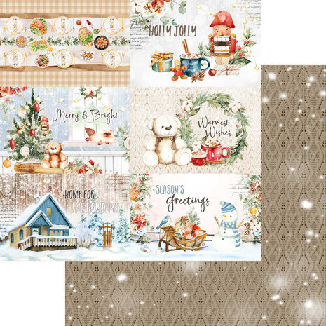 Memory Place Kawaii Paper Goods Home for the Holidays 12x12 Inch Paper Kit (MP-60677) Memory Place Kawaii Paper Goods Home for the Holidays 12x12 Inch Paper Kit (MP-60677)