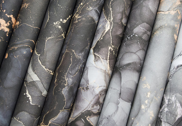 Craft Consortium Essential Craft Papers 6x6 Inch Paper Pad Ink Drops Monochrome (CCEPAD021B)