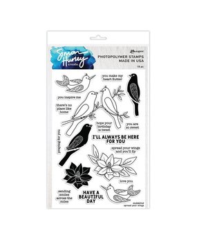Simon Hurley Create Spread Your Wings Clear Stamps (HUR80749) Simon Hurley Create Spread Your Wings Clear Stamps (HUR80749)