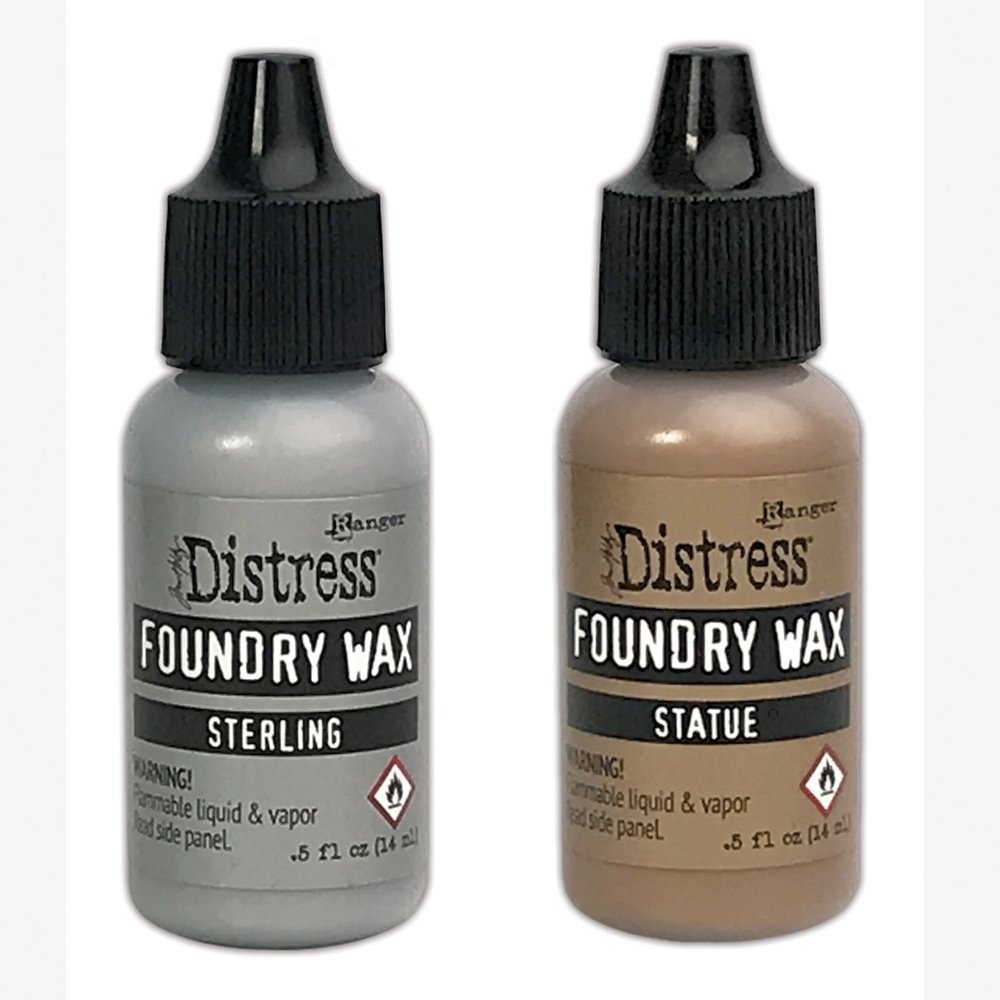Ranger Distress Foundry Wax Kit 2 Sterling & Statue (TDAK80442) Ranger Distress Foundry Wax Kit 2 Sterling & Statue (TDAK80442)