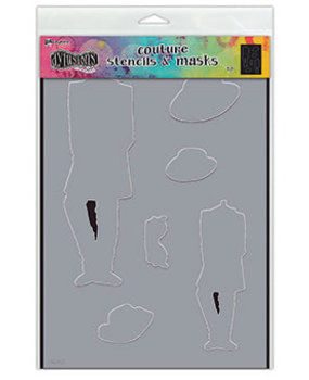 Ranger Dylusions Large Stencil A Day at the Races (DYS79903) Ranger Dylusions Large Stencil A Day at the Races (DYS79903)