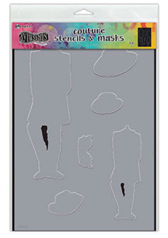 Ranger Dylusions Large Stencil A Day at the Races (DYS79903) Ranger Dylusions Large Stencil A Day at the Races (DYS79903)