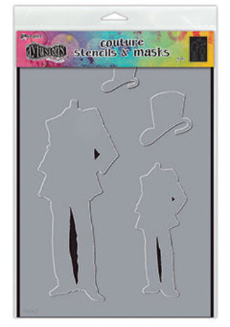 Ranger Dylusions Large Stencil Man About Town (DYS79927) Ranger Dylusions Large Stencil Man About Town (DYS79927)