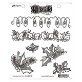 Ranger Dylusions Holly and the Ivy Cling Stamps (DYR81678)