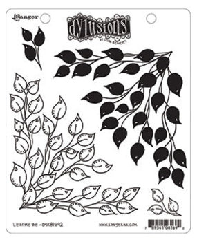 Ranger Dylusions Leaf Me Be Cling Stamps (DYR81692) Ranger Dylusions Leaf Me Be Cling Stamps (DYR81692)