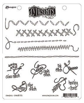 Ranger Dylusions Sampler Cling Stamps (DYR81715) Ranger Dylusions Sampler Cling Stamps (DYR81715)