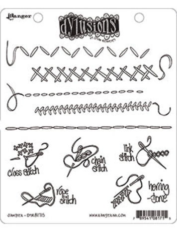 Ranger Dylusions Sampler Cling Stamps (DYR81715) Ranger Dylusions Sampler Cling Stamps (DYR81715)