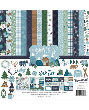 Echo Park Snowed In 12x12 Inch Collection Kit (SI288016) Echo Park Snowed In 12x12 Inch Collection Kit (SI288016)