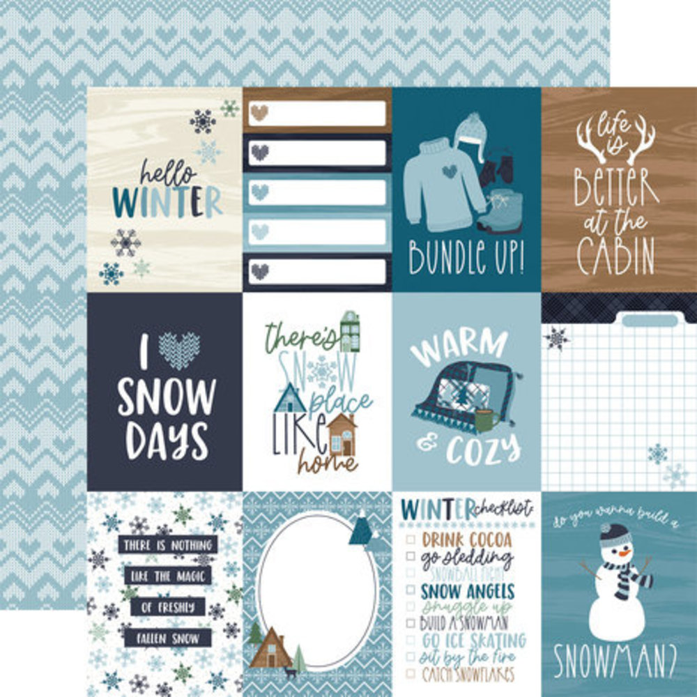 Echo Park Snowed In 12x12 Inch Collection Kit (SI288016) Echo Park Snowed In 12x12 Inch Collection Kit (SI288016)