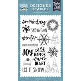 Echo Park Snowed In Snow Day Clear Stamps (SI288042)*