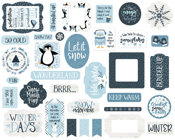 Echo Park The Magic Of Winter Ephemera (MOW291024)