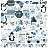 Echo Park The Magic Of Winter 12x12 Inch Element Sticker (MOW291014)