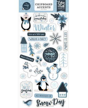 Echo Park The Magic Of Winter 6x13 Inch Chipboard Accents (MOW291021) Echo Park The Magic Of Winter 6x13 Inch Chipboard Accents (MOW291021)