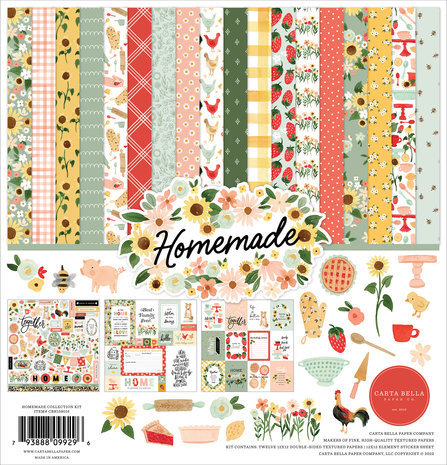 Carta Bella Homemade 12x12 Inch Collection Kit (CBH158016)