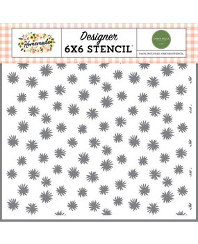 Carta Bella Homemade Dreamy Daisy Stencil (CBH158034)