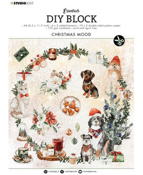 Studio Light Christmas Mood A4 DIY Block (SL-ES-DCB31) Studio Light Christmas Mood A4 DIY Block (SL-ES-DCB31)