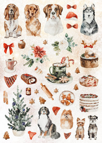 Studio Light Christmas Mood A4 DIY Block (SL-ES-DCB31) Studio Light Christmas Mood A4 DIY Block (SL-ES-DCB31)