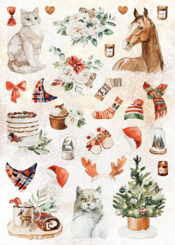 Studio Light Christmas Mood A4 DIY Block (SL-ES-DCB31) Studio Light Christmas Mood A4 DIY Block (SL-ES-DCB31)