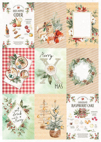 Studio Light Homemade Christmas A4 DIY Block (SL-ES-DCB34) Studio Light Homemade Christmas A4 DIY Block (SL-ES-DCB34)