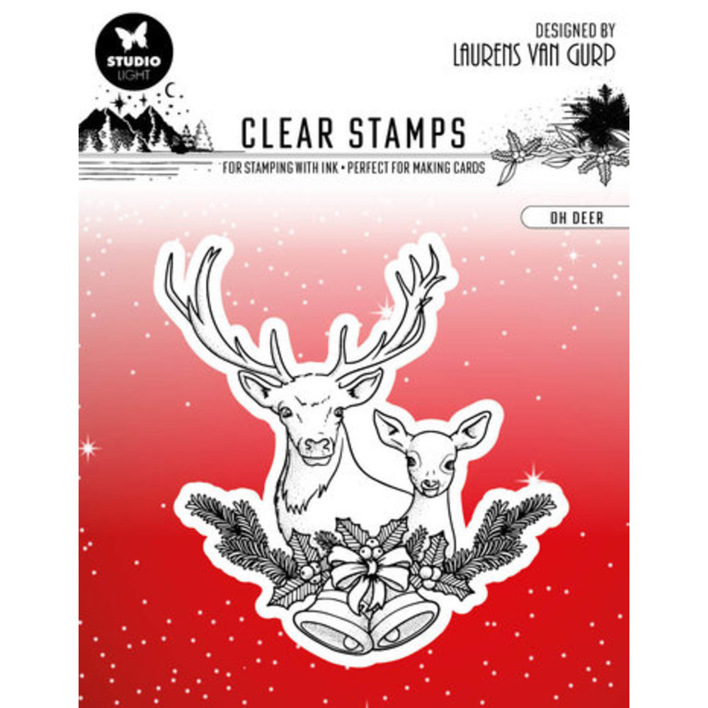 Studio Light Essentials Clear Stamp Oh Deer (BL-ES-STAMP301) - Paperpads.nl