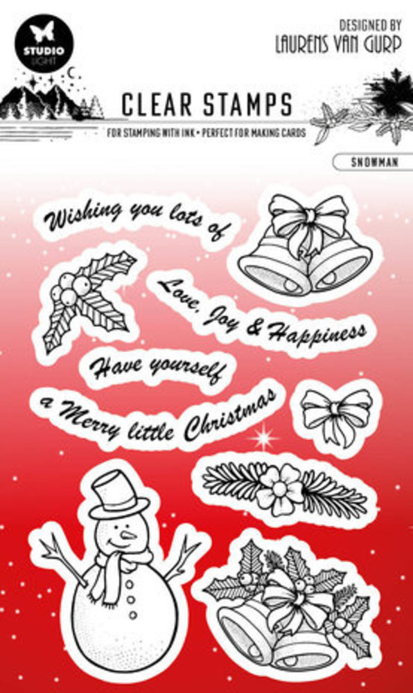 Studio Light Essentials Clear Stamp Snowman (BL-ES-STAMP302)