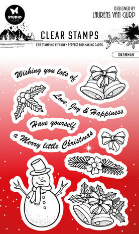 Studio Light Essentials Clear Stamp Snowman (BL-ES-STAMP302)