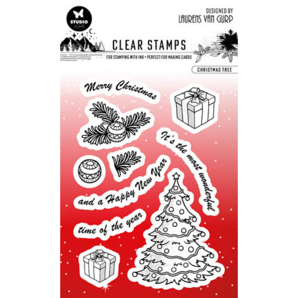 Studio Light Essentials Clear Stamp Christmas Tree (BL-ES-STAMP303 ...