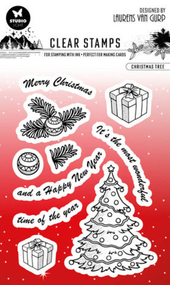 Studio Light Essentials Clear Stamp Christmas Tree (BL-ES-STAMP303)