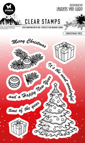Studio Light Essentials Clear Stamp Christmas Tree (BL-ES-STAMP303)