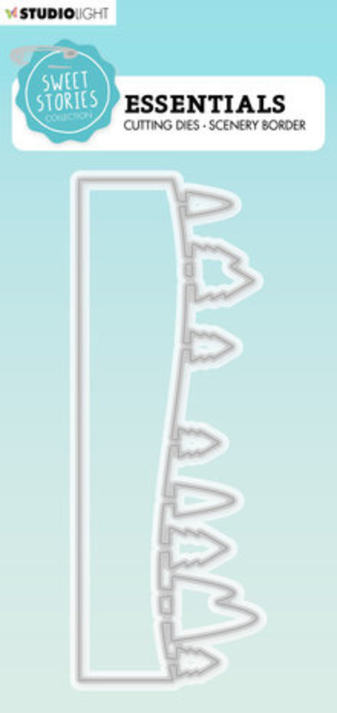 Studio Light Sweet Stories Snijmal Scenery Border Trees (SL-SS-CD429)