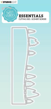 Studio Light Sweet Stories Snijmal Scenery Border Trees (SL-SS-CD429)