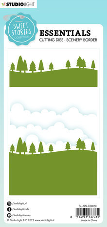 Studio Light Sweet Stories Snijmal Scenery Border Trees (SL-SS-CD429)