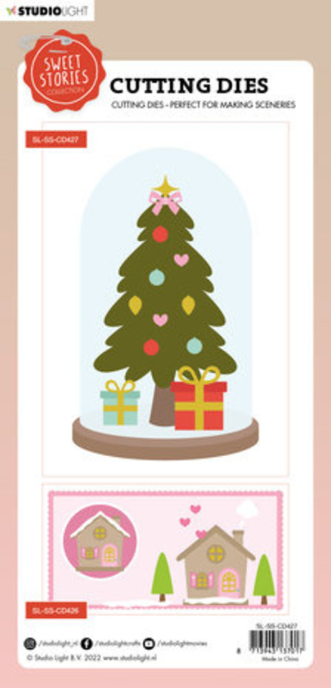 Studio Light Sweet Stories Snijmal Stolp and Tree (SL-SS-CD427) Studio Light Sweet Stories Snijmal Stolp and Tree (SL-SS-CD427)