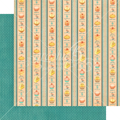 Graphic 45 Cafe Parisian 8x8 Inch Deluxe Paper Pad (4502535) Graphic 45 Cafe Parisian 8x8 Inch Deluxe Paper Pad (4502535)