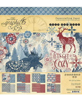 Graphic 45 Let's Get Cozy 8x8 Inch Collection Pack (4502510)