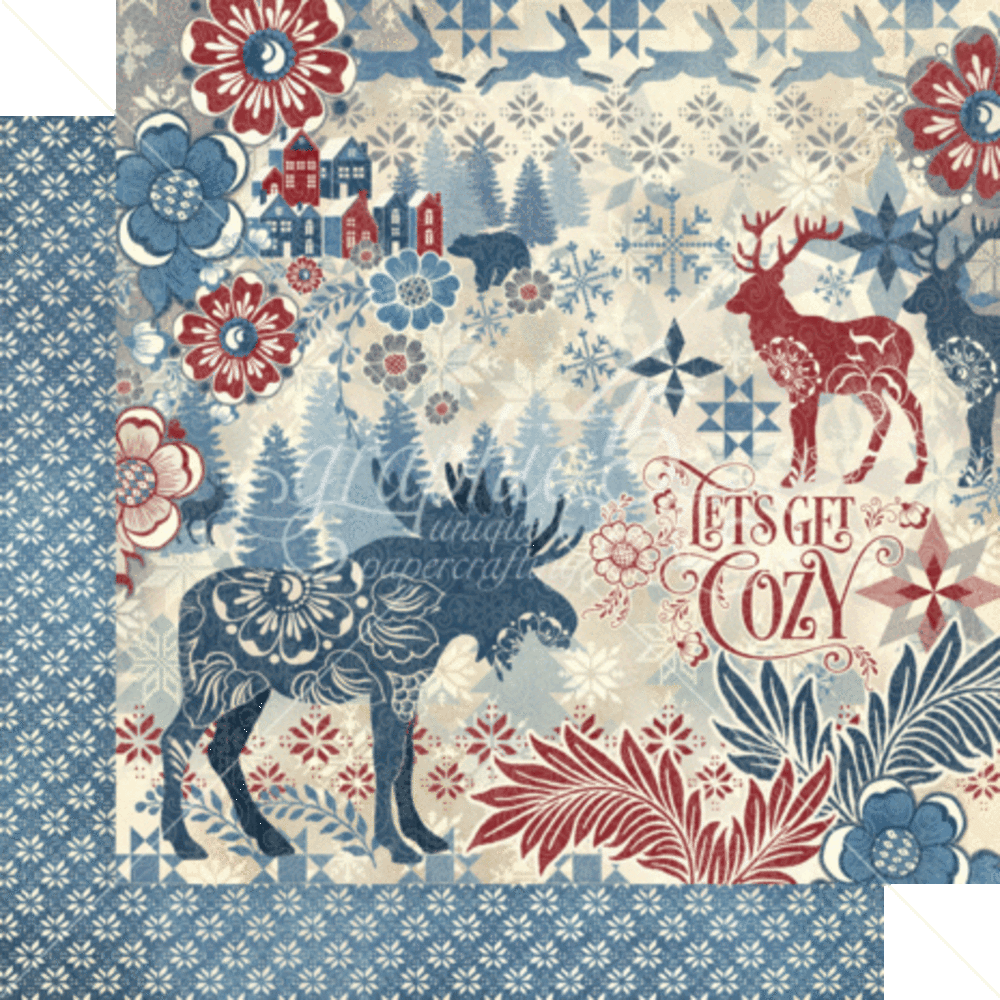 Graphic 45 Let's Get Cozy 8x8 Inch Collection Pack (4502510)