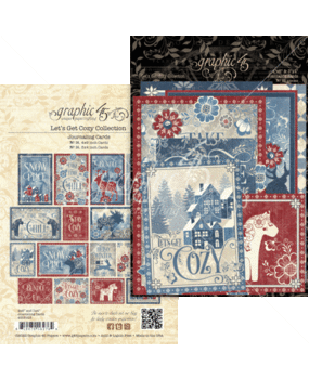 Graphic 45 Let's Get Cozy Journaling Cards (4502515) Graphic 45 Let's Get Cozy Journaling Cards (4502515)
