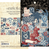 Graphic 45 Let's Get Cozy Ephemera Assortment (4502516)